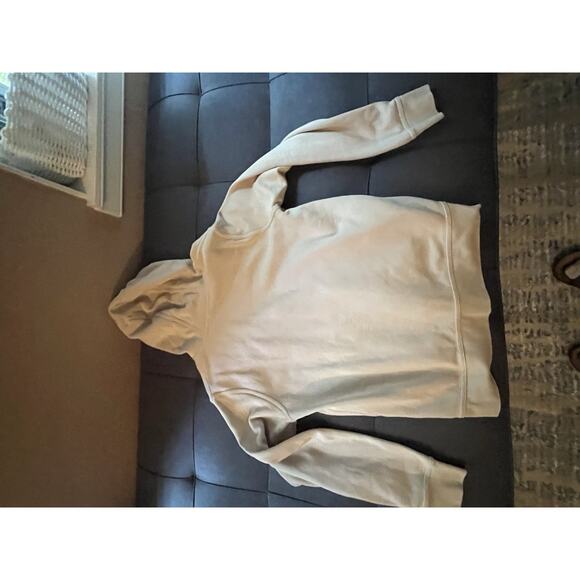 Nike Men’s Club Pull-Over Fleece Hoodie Tan Size Large - Picture 3 of 3